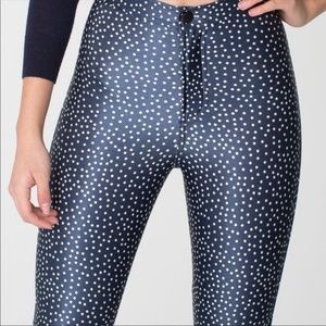 American Apparel Disco Pants | Navy | Size XS